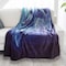 Hastings Home Sherpa Fleece Throw Blanket with Ocean Dolphin Pattern, Lightweight Hypoallergenic for Adults / Kids 834070TFQ - alternate 2